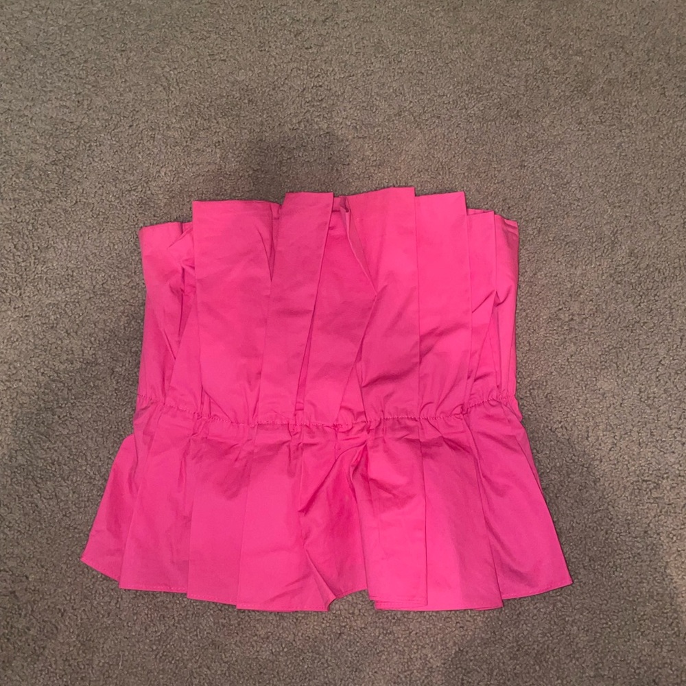 DO+BE strapless pink top!!